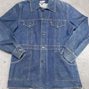 Men's red lable Levi blue jean jacket